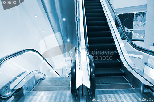 Image of escalator