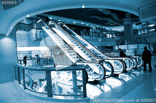 Image of escalator