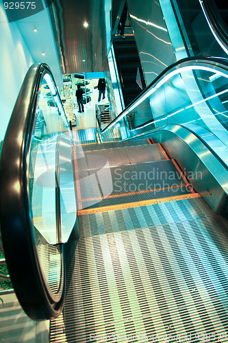 Image of escalator