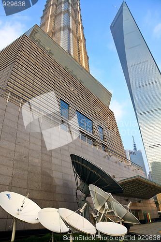 Image of skyscraper of shanghai