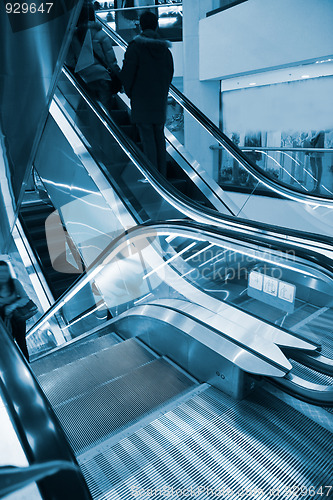 Image of escalator