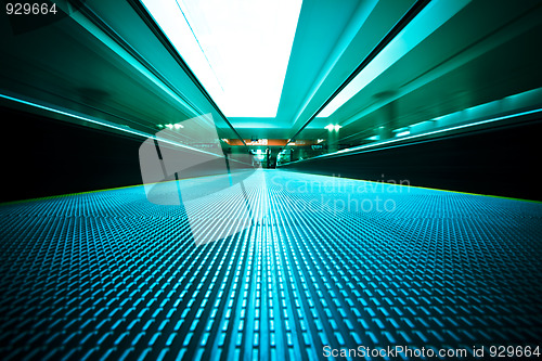 Image of escalator  