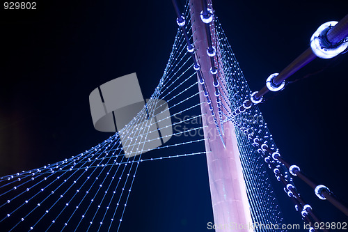 Image of bridge night