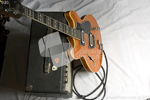 Image of Guitar and Amp