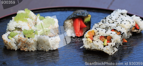 Image of sushi california roll