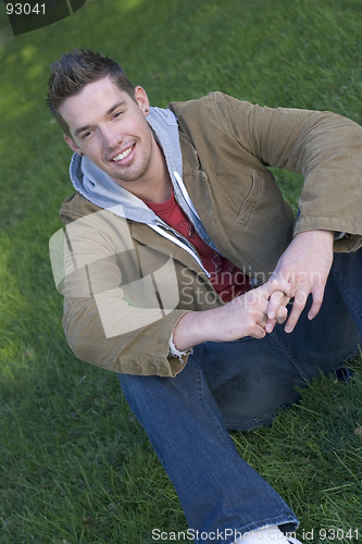 Image of Smiling Young Man