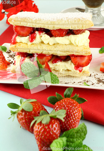 Image of Strawberry Mille Feuille