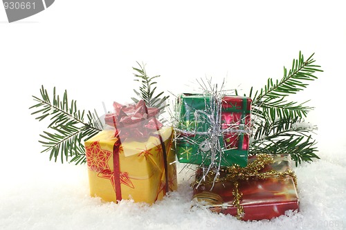 Image of Christmas gifts