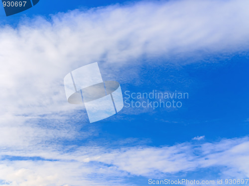 Image of blue sky