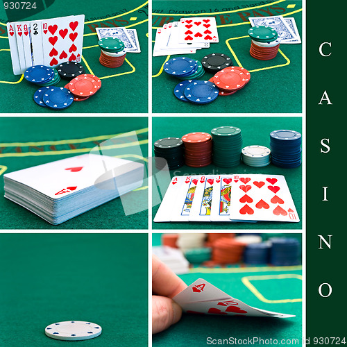 Image of casino set
