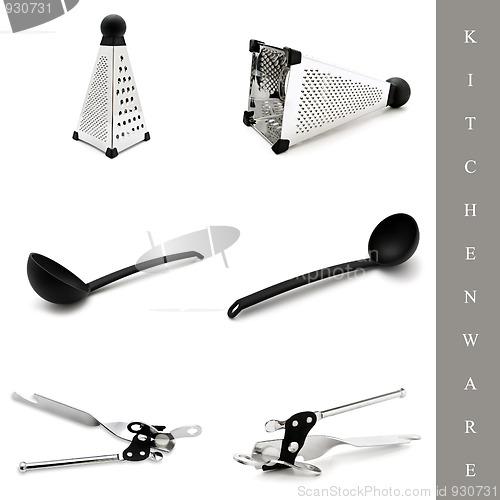 Image of kitchenware set