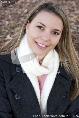 Image of Beautiful Winter Woman