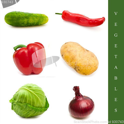 Image of vegetable set