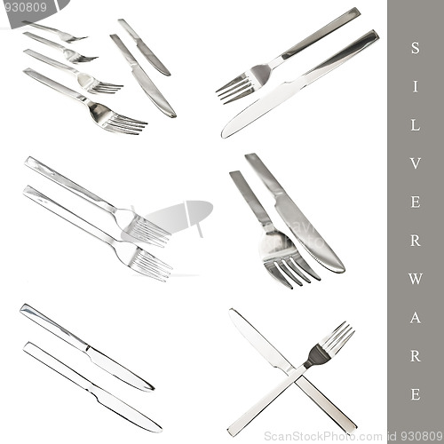 Image of silverware set