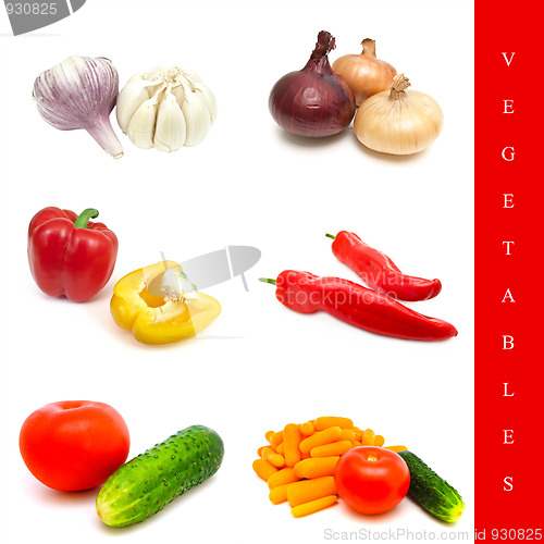 Image of vegetable set