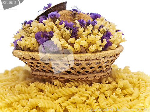 Image of decorated pasta