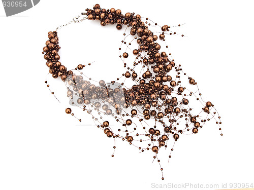 Image of  fashion brown necklace