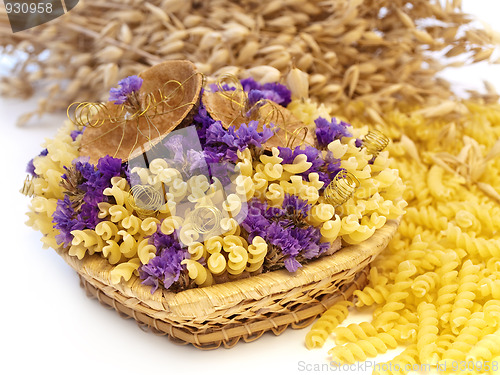 Image of decorated pasta