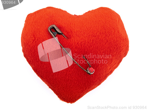 Image of pierced heart