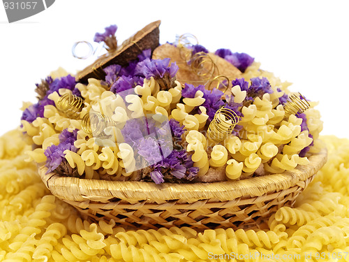 Image of decorated pasta