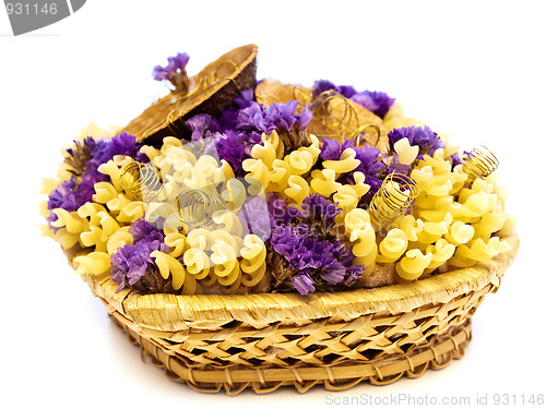 Image of decorated pasta