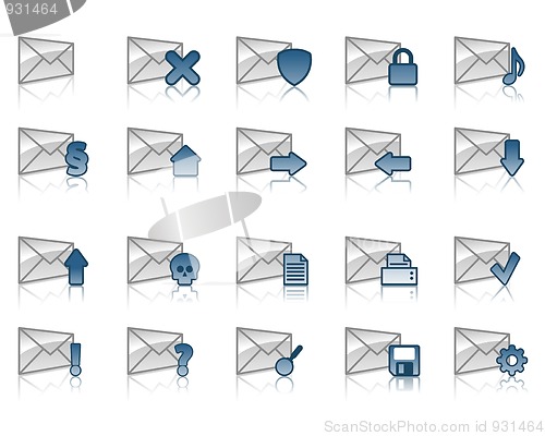 Image of email icons