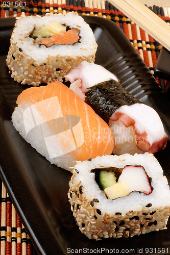 Image of Assorted sushi