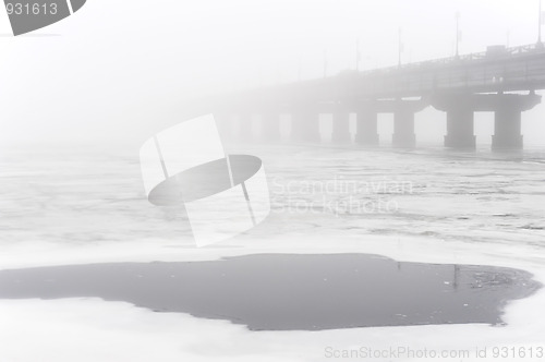 Image of Bridge in the fog