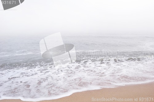 Image of Fog over the sea