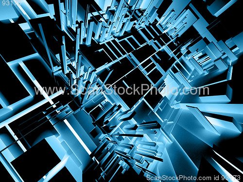 Image of Abstract 3d background