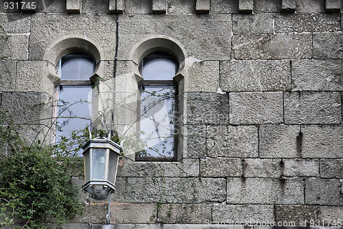 Image of Fragment of old castle wall 