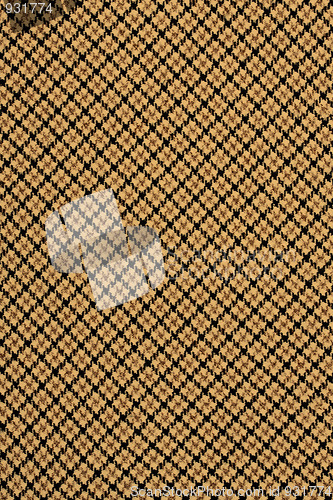 Image of Texture of gridded fabric 