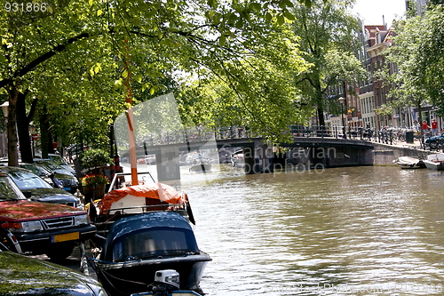 Image of bridge in amsterdam