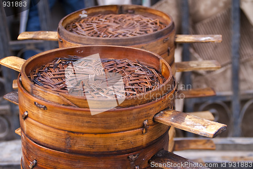 Image of Beijing dumpling basket.