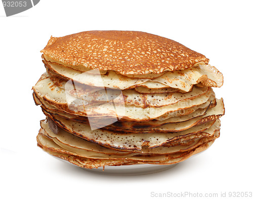 Image of stack of pancakes
