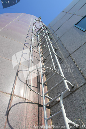 Image of staircase to sky