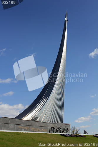 Image of Monument of space explorers in Moscow
