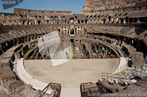 Image of Colosseum arena, inside view