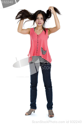Image of young asian beauty