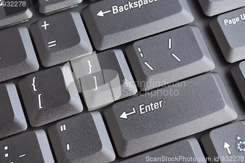 Image of Laptop keyboard