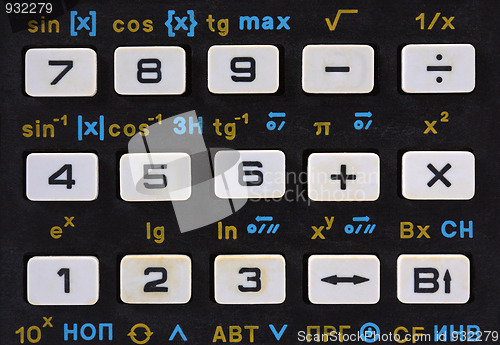 Image of Old scientific calculator