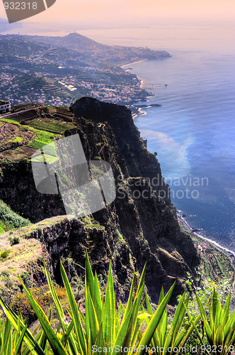 Image of South coast of Madeira island, view from Cabo Girao – Portugal