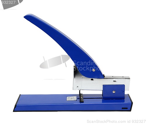 Image of big powerful office stapler