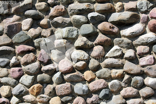 Image of wall of rock stones