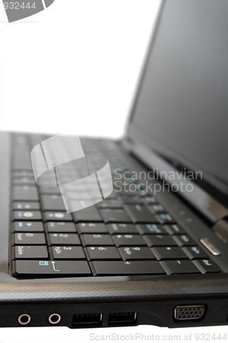 Image of laptop keyboard