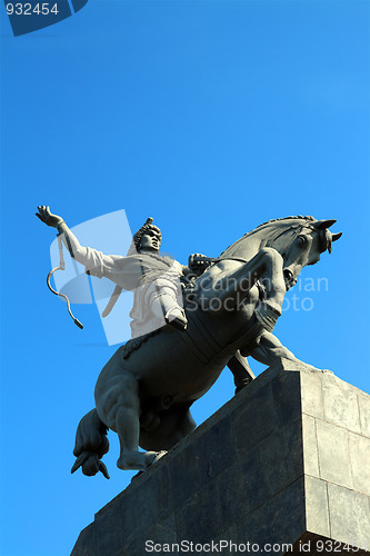 Image of salavat yulaev monument in ufa russia