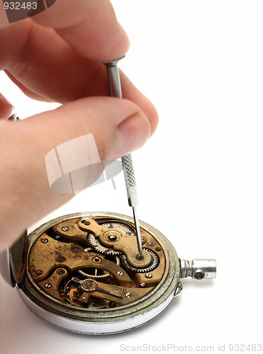 Image of old watch repair