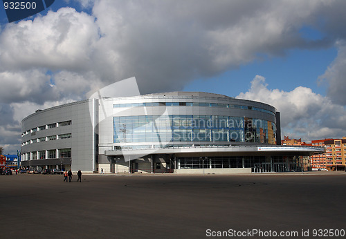 Image of modern glass building