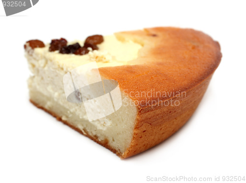 Image of slice of pie with curds filling