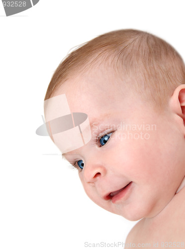 Image of smiling baby face